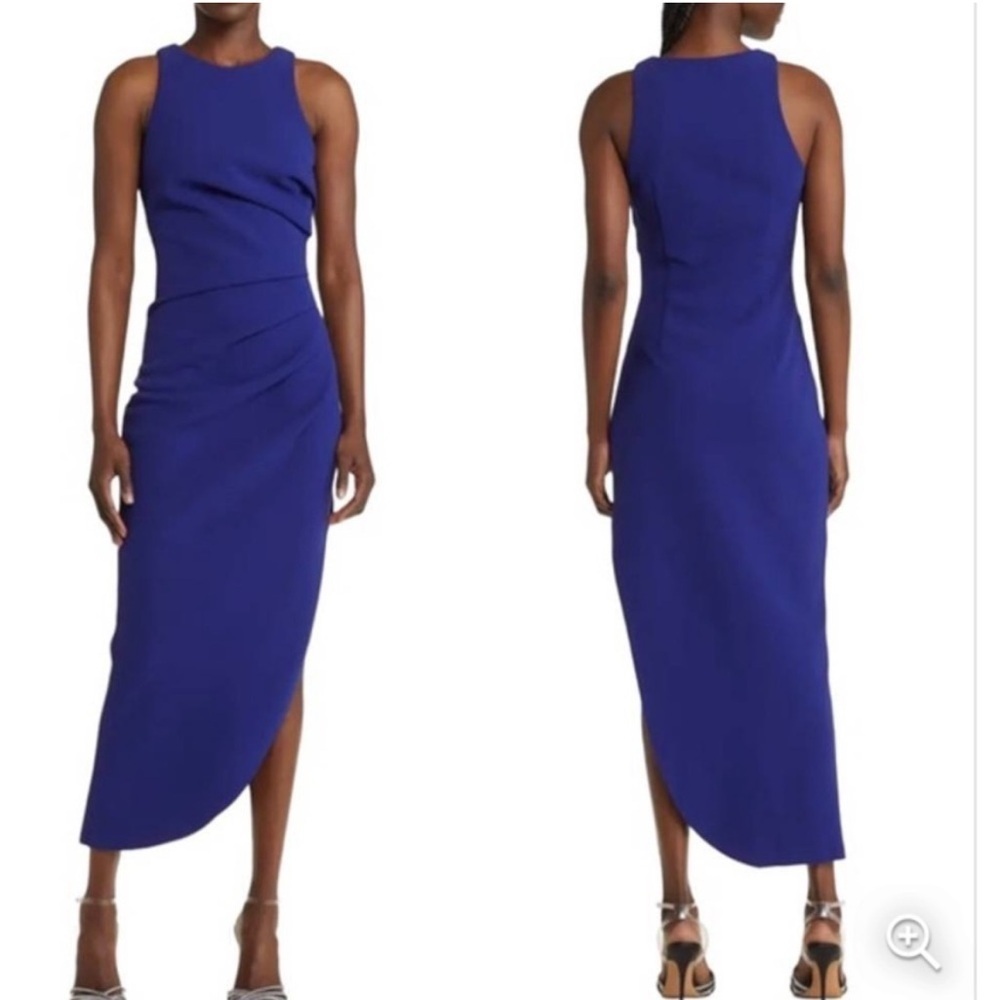 Misha Collection Ida electric blue midi dress